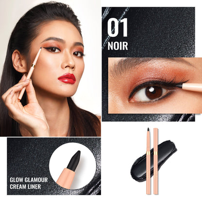 Glow Glamour Eyeliner | 01 Noir