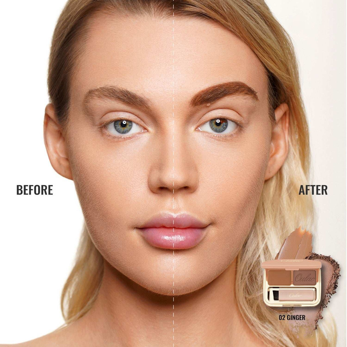 Eyebrow Compact | B6 Ginger - Oulac Cosmetics Official